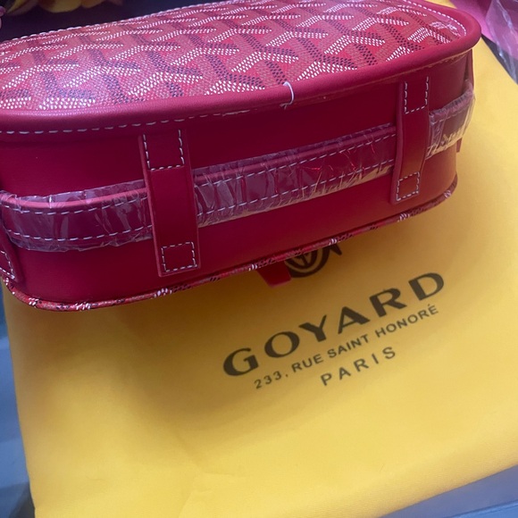 Goyard Red Crossbody Bag purse - Picture 5 of 9